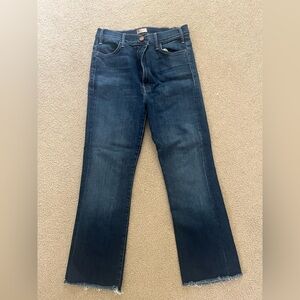 MOTHER Women’s Hustler Ankle Fray Size 30